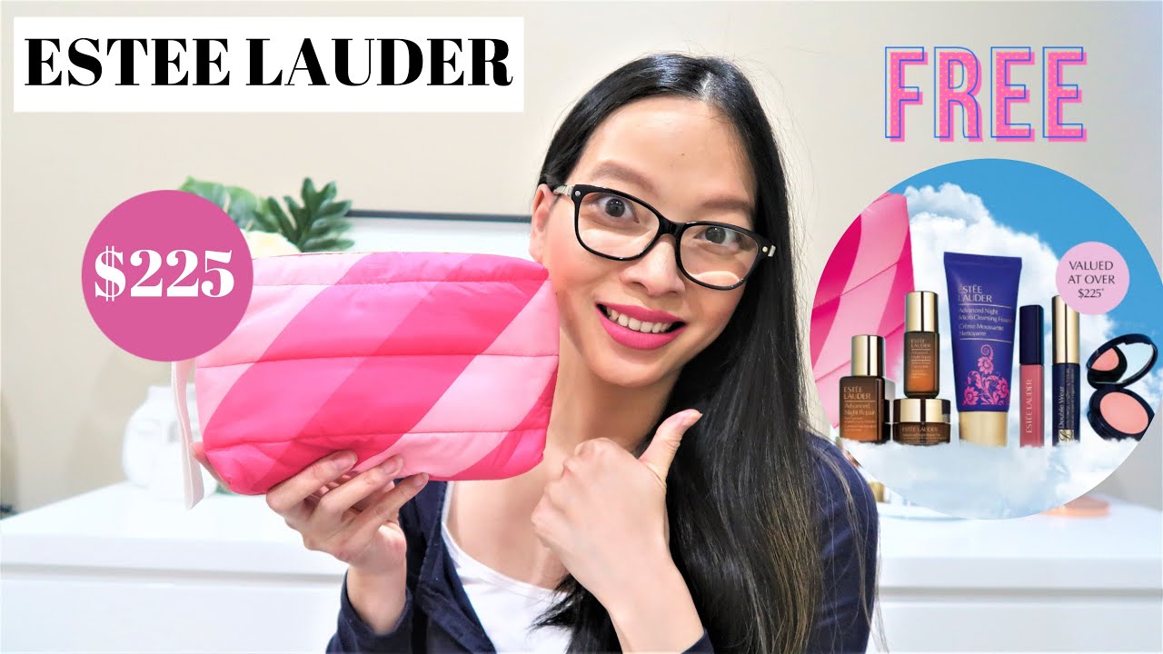 ESTEE LAUDER GWP 2021 – 8-PIECE GIFT SET VALUED AT OVER $225 AT DAVID JONES....#ESTEELAUDER #GWP #DJ