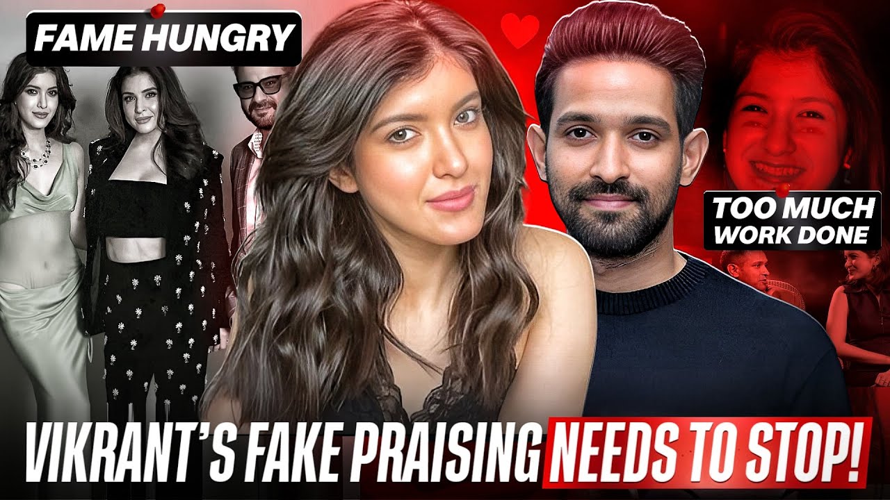 SHANAYA KAPOOR'S DESPERATE DEBUT |  WHY IS VIKRANT MASSEY PRAISING HER SO MUCH?