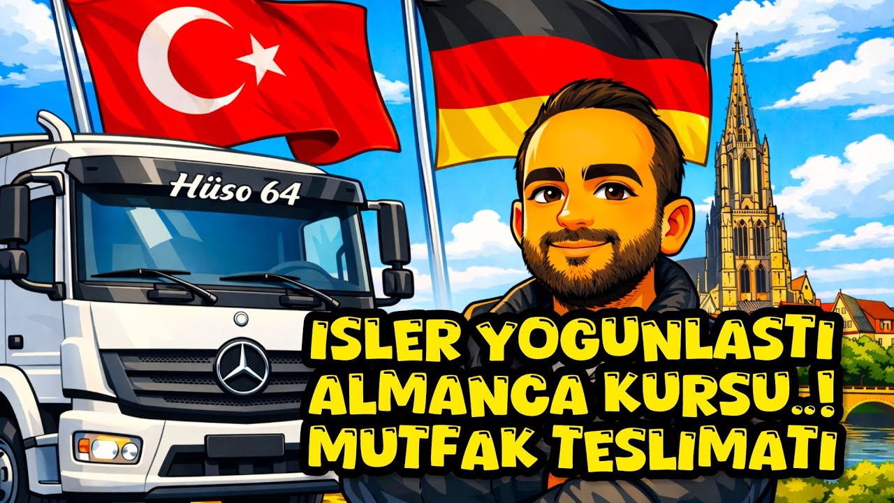 ALMANCA KURSUM NASIL GİDİYOR ? / TÜRK ABİYE TESLİMAT 
