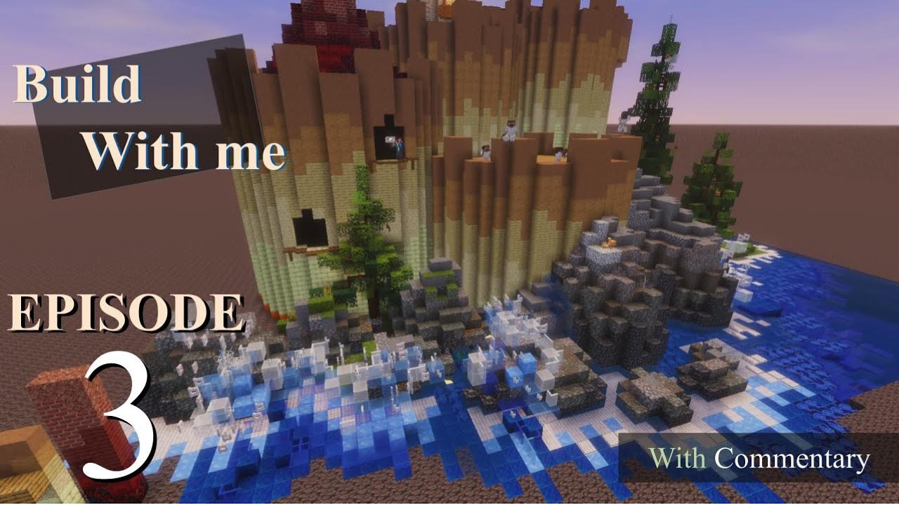 CRASHING waves and BLOWING leaves! || Build-With-Me (Vanilla) || Ep. 3 (W/ Commentary)
