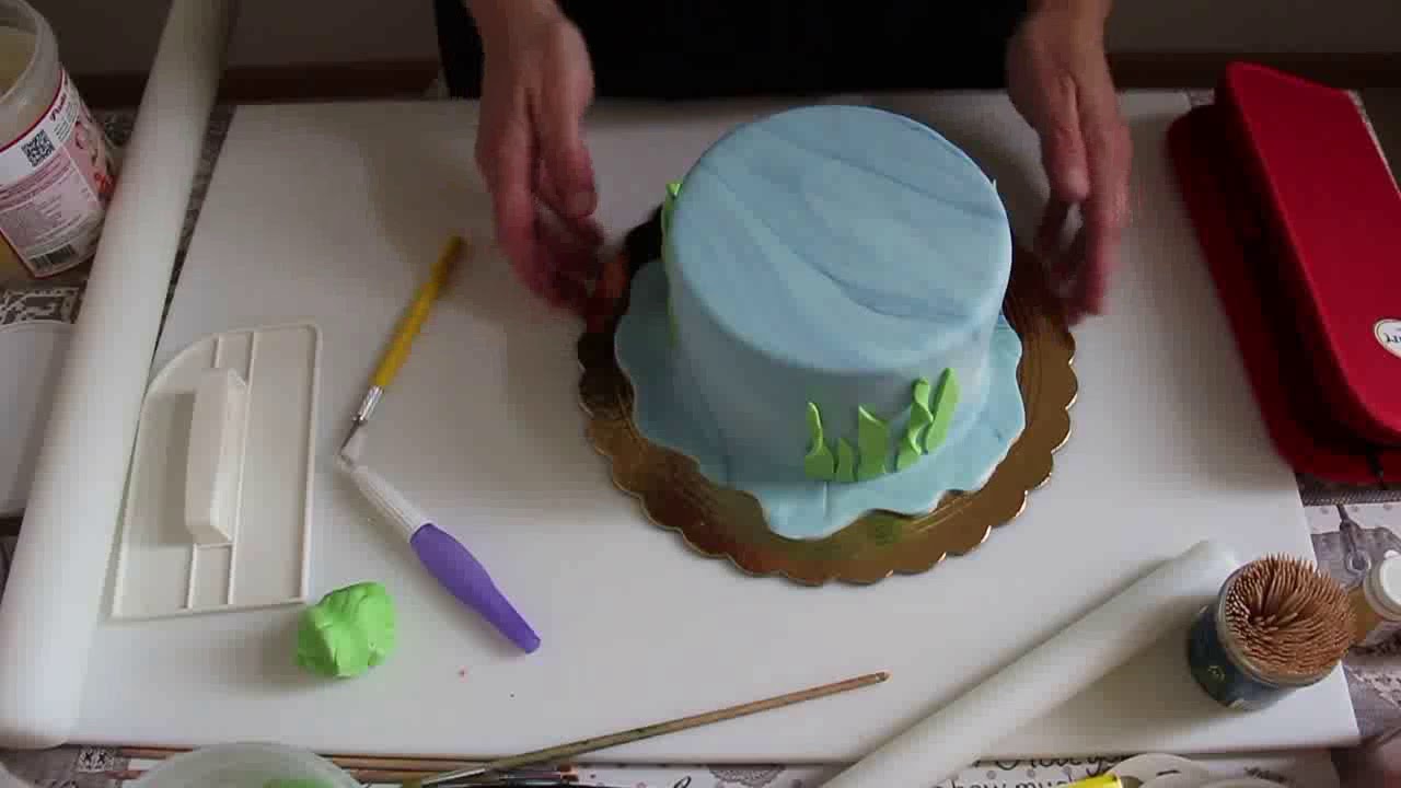 Cake Design: torta a tema marino