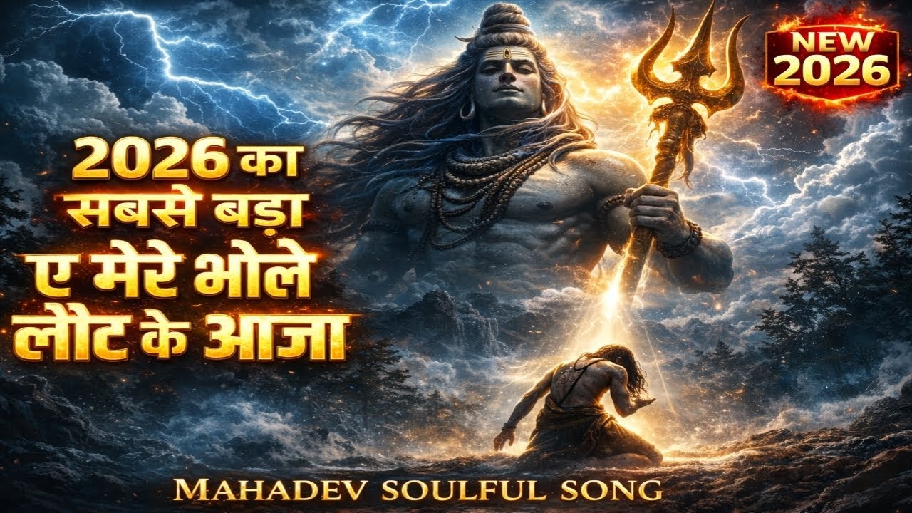 2026 का सबसे बड़ा महादेव सॉन्ग 🔱 ए मेरे भोले लौट के आजा | Full Mahadev Bhajan | New 2026🕉️ 