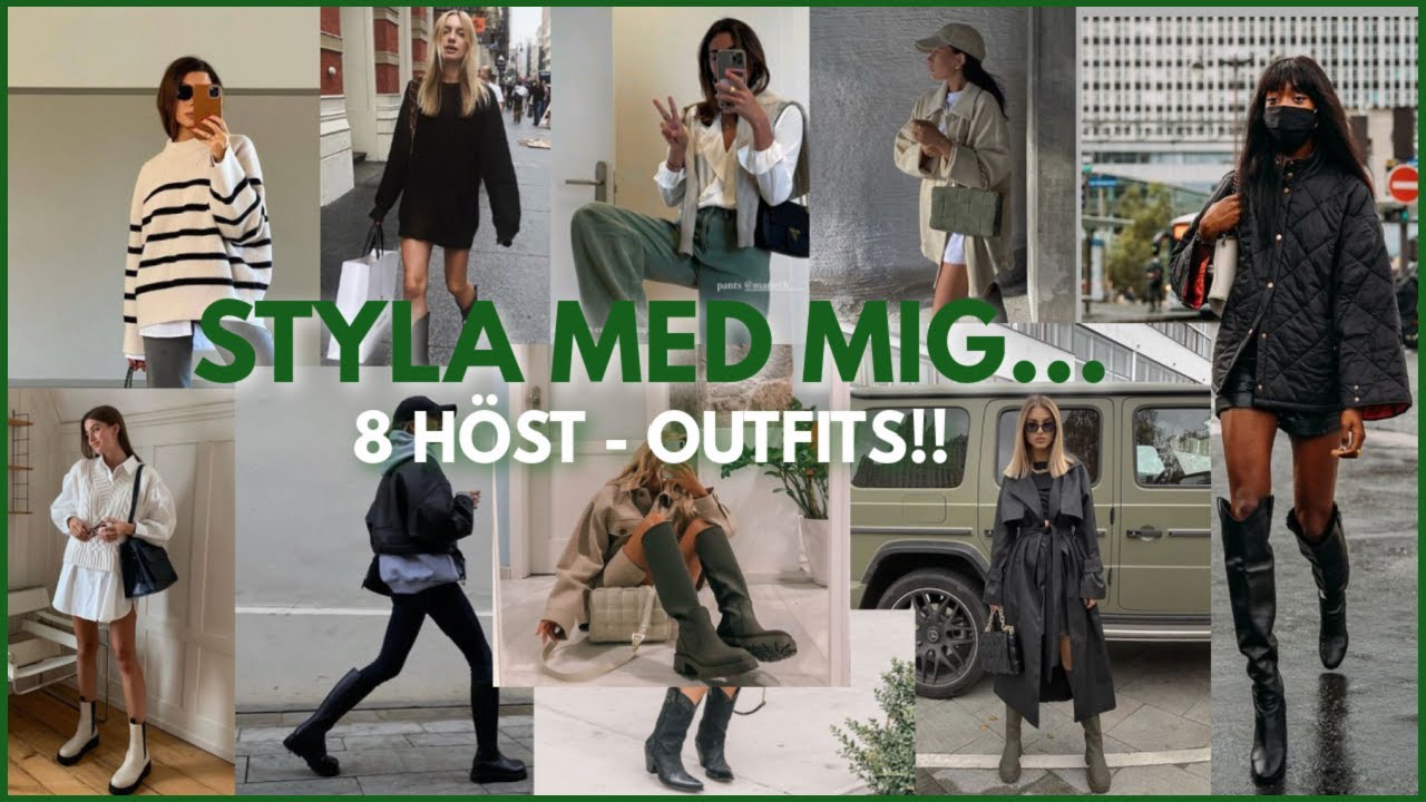 STYLA HÖST OUTFITS MED MIG!!