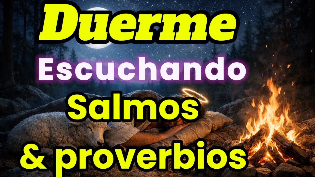 🔴Salmos y Proverbios para Dormir Profundamente | Palabra de Dios que Da Paz