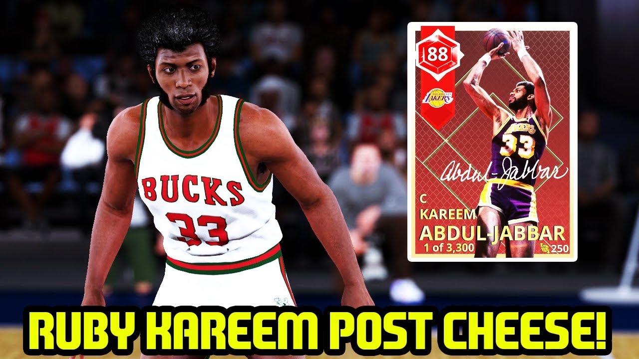 RUBY KAREEM ABDUL-JABBAR! #KAREEMDAY NBA 2K18 MYTEAM GAMEPLAY!