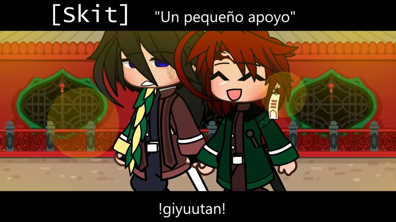[𝙎𝙠𝙞𝙩] || "𝚞𝚗 𝚙𝚎𝚚𝚞𝚎ñ𝚘 𝚊𝚙𝚘𝚢𝚘 / a little support" || giyuutan❗||  My Au || Corto/short|| !Annie