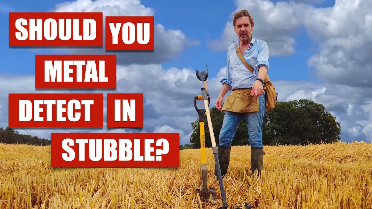 🤔Is it WORTH Metal Detecting in Tall Stubble?🤔