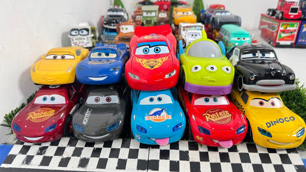 Disney Pixar Cars Unboxing Review | Lightning McQueen, Tow Mater, Doc Hudson, Sally Carrera, Mack