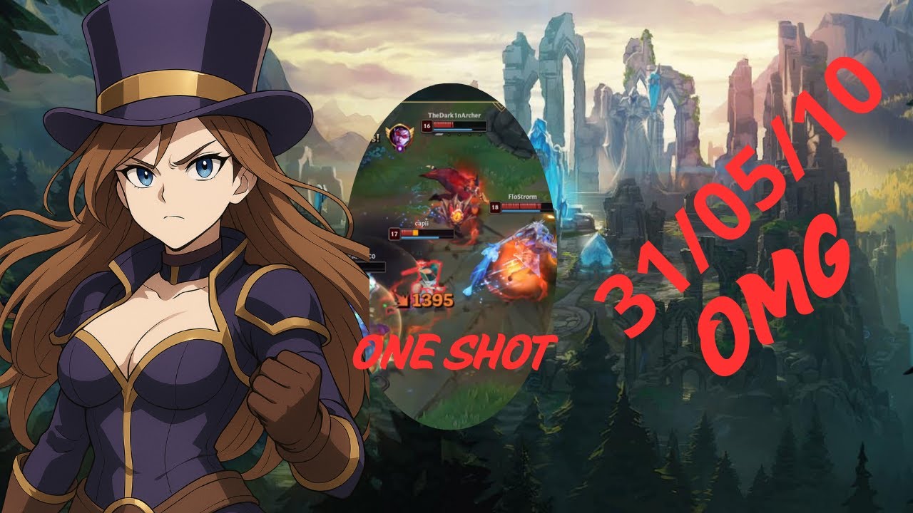 CAITLYN ADC.... !NO VAN A CREER EL DAÑO QUE HAGO¡