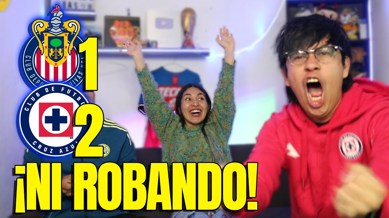 ¡INVICTOS! Reacciones CHIVAS 1-2 CRUZ AZUL | Jornada 7 Liga Mx