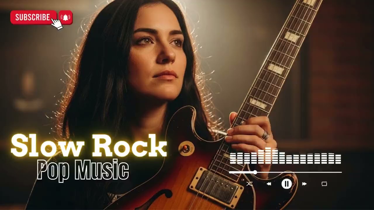 Slow Rock Dream Vibes 🎸 Soft Guitar & Gentle Rock Waves