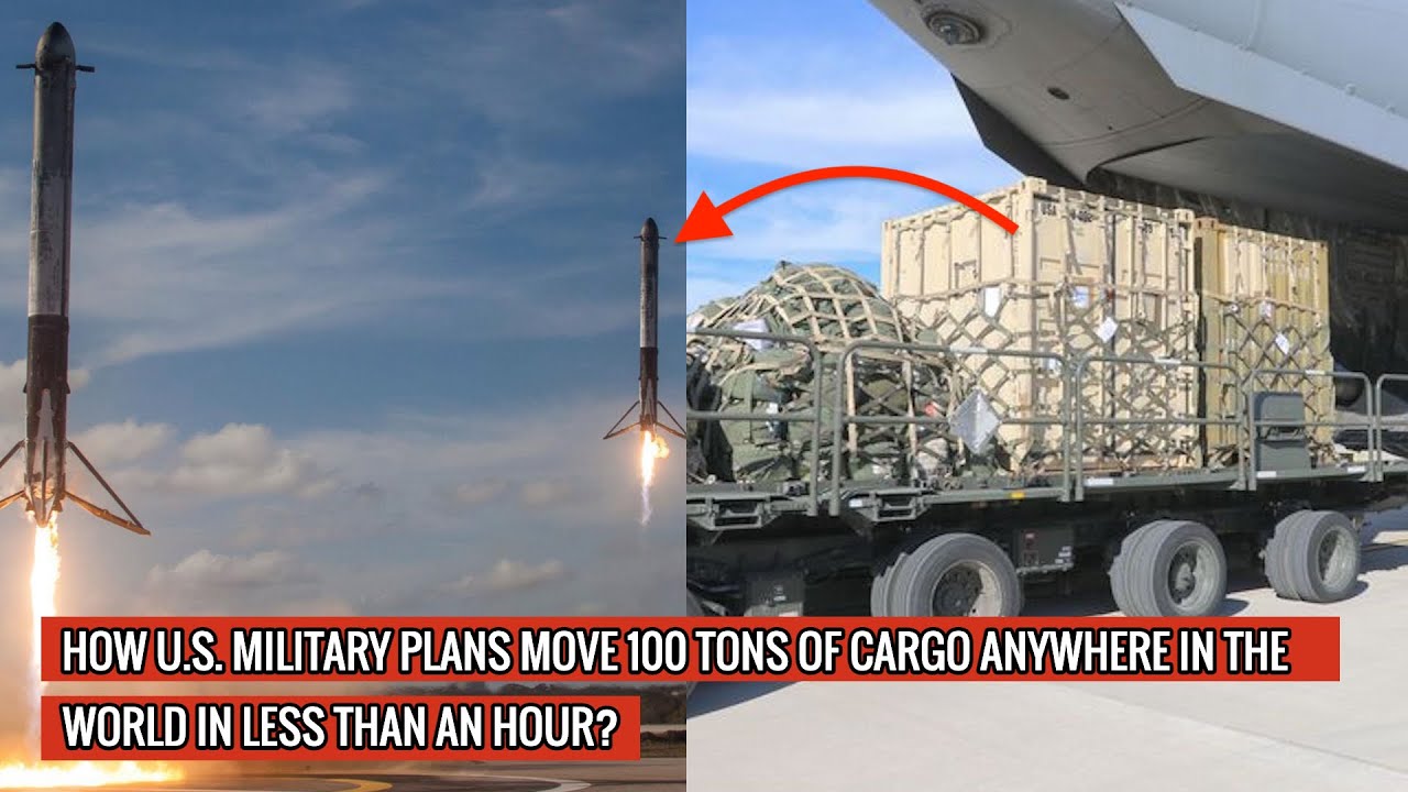 Rocket Cargo program - U.S. military to use rockets to shift cargo equal to C-17 Globemaster III  !