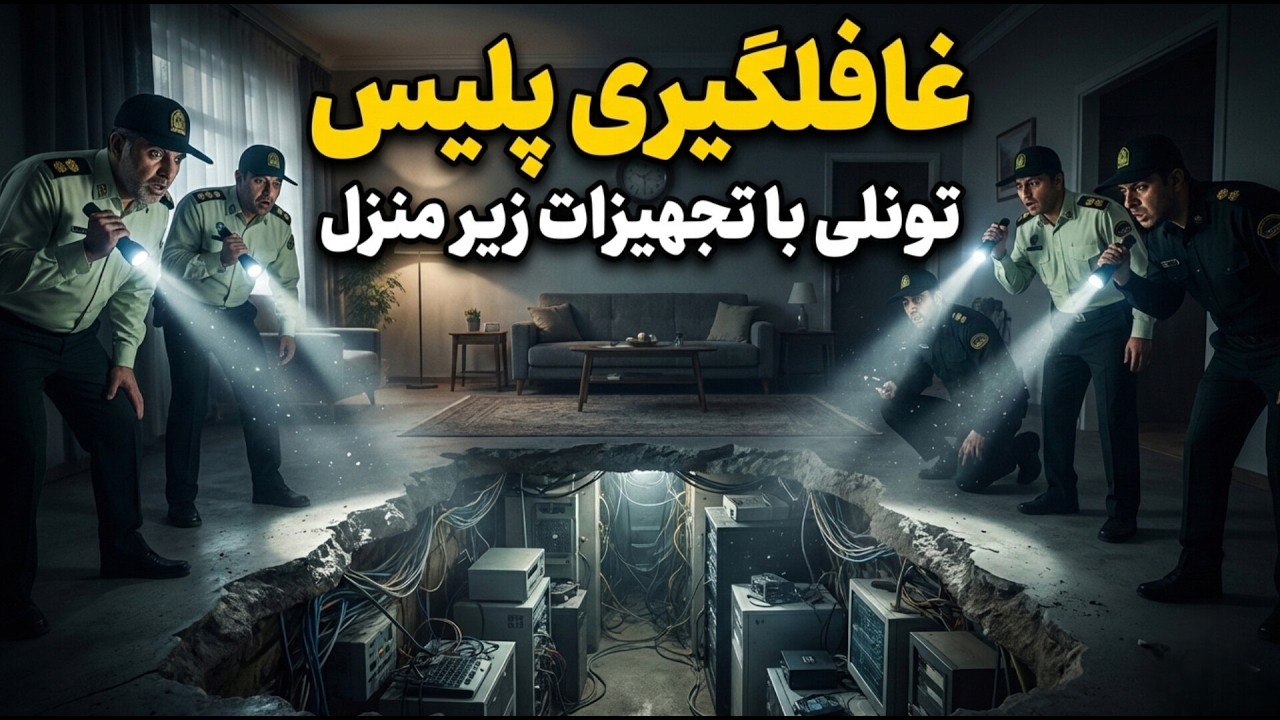 کشف تونل عجیب در زیر خانه همه را غافلگیر کرد ؟#گزارش۵ #پلیس
