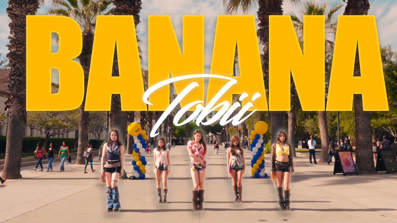 [DANCE IN PUBLIC | ONE TAKE] Tobii - Banana Dance Cover [PARANG]