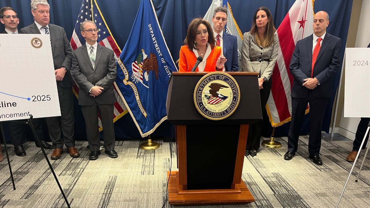 U.S. Attorney Jeanine Pirro Provides Update On DC Safe & Beautiful
