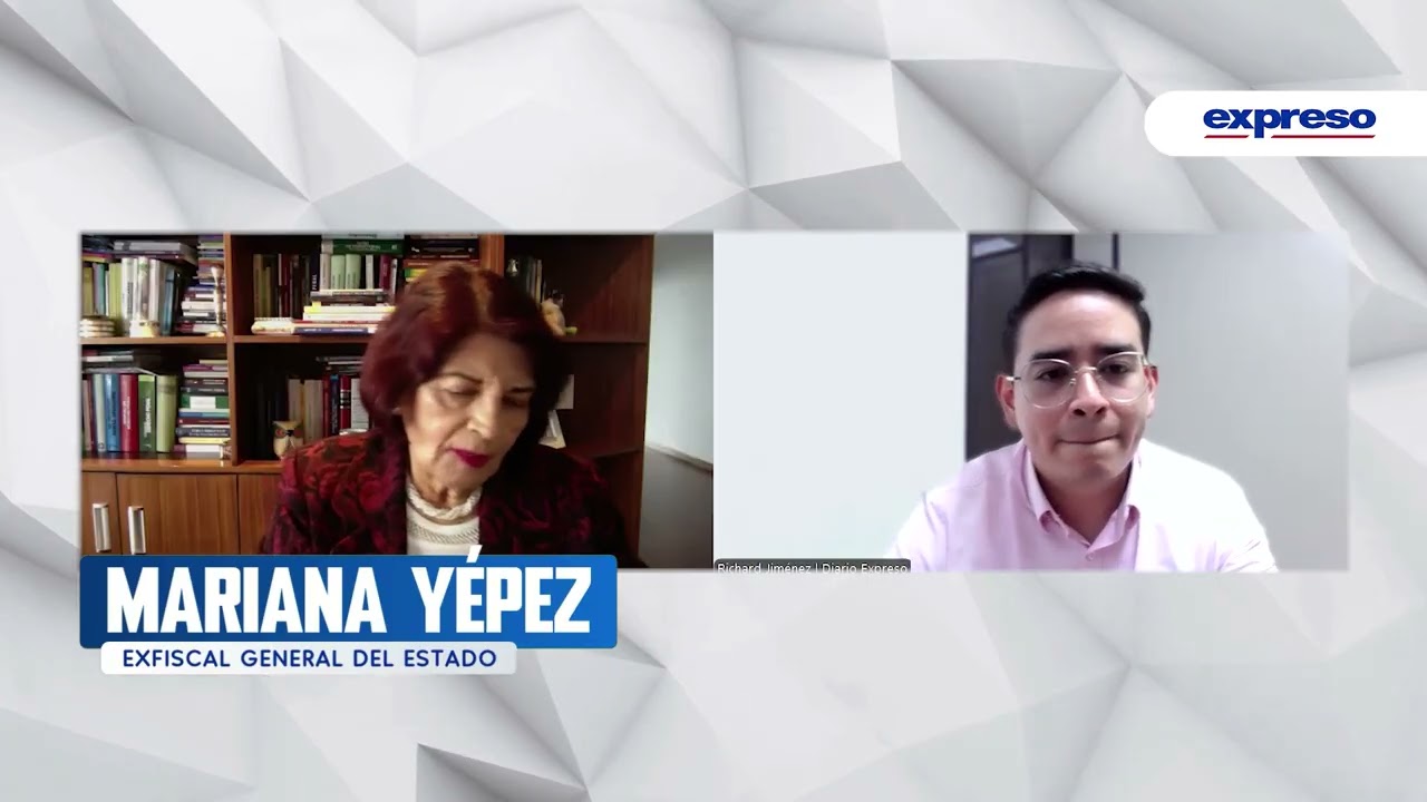 Mariana Yépez, exfiscal general, sobre Godoy: 