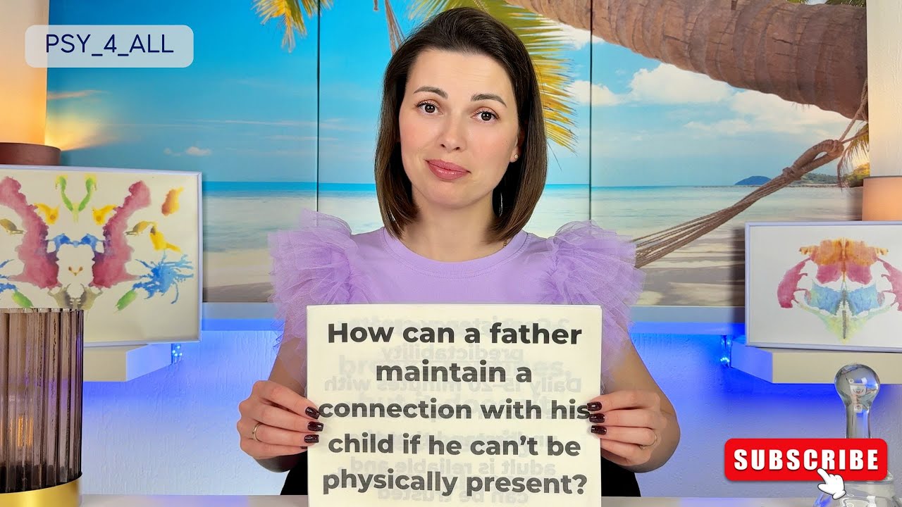 How a Father Can Stay Emotionally Connected to His Child from a Distance.
