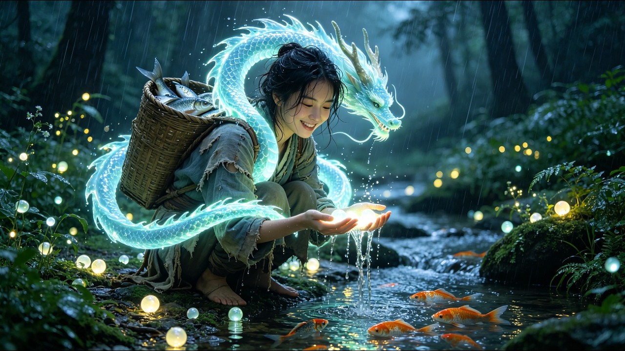 【完結】🔥龍族小公主到人間歷練，她憑控水術幫家人抓大魚、撿夜明珠，懲治惡人發家致富