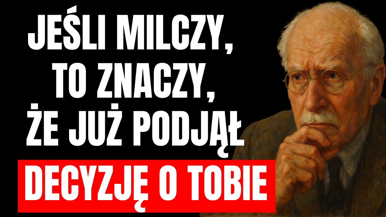 JEŚLI ON MILCZY, TO ZNACZY, ŻE JUŻ PODJĄŁ DECYZJĘ NA TWÓJ TEMAT | CARL JUNG