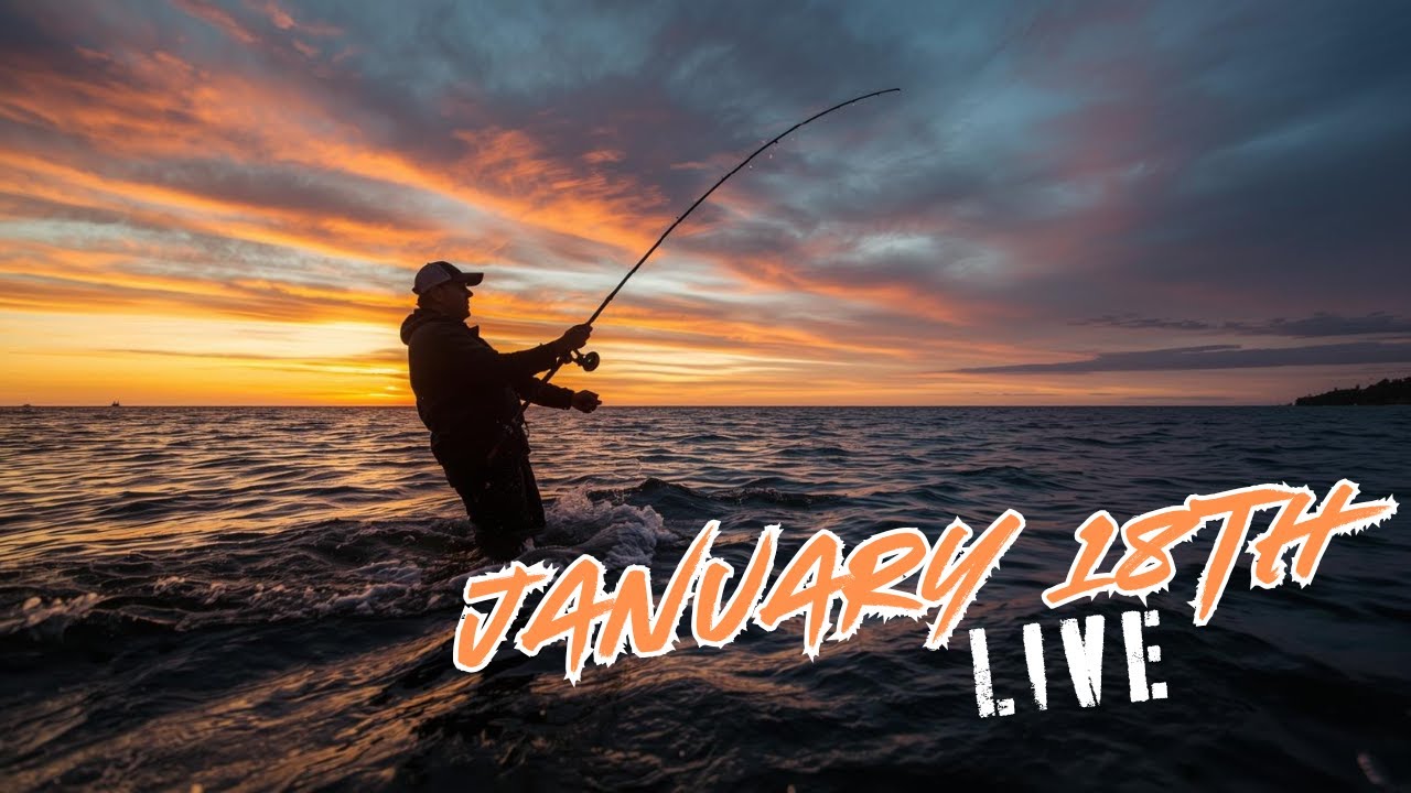 Salmon Fishing the Great Lakes Livestream: January 18th