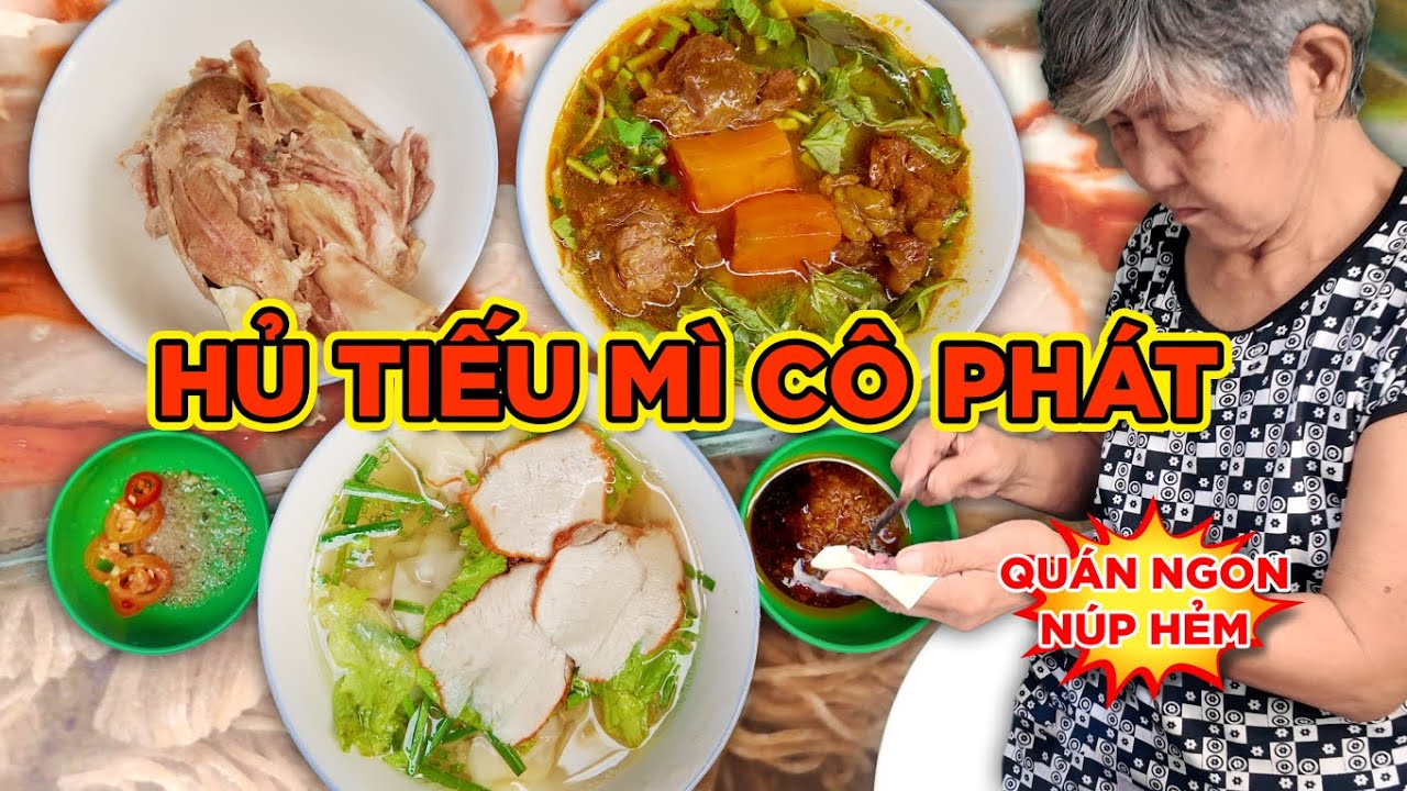 BÒ KHO HOÀNH THÁNH HẺM SÂU! Q.3 NHƯNG CHỈ 35NGÀN 1TÔ! MÌ NHÀ LÀM DAI GIÒN ĐẶC BIỆT! Saigon's Best