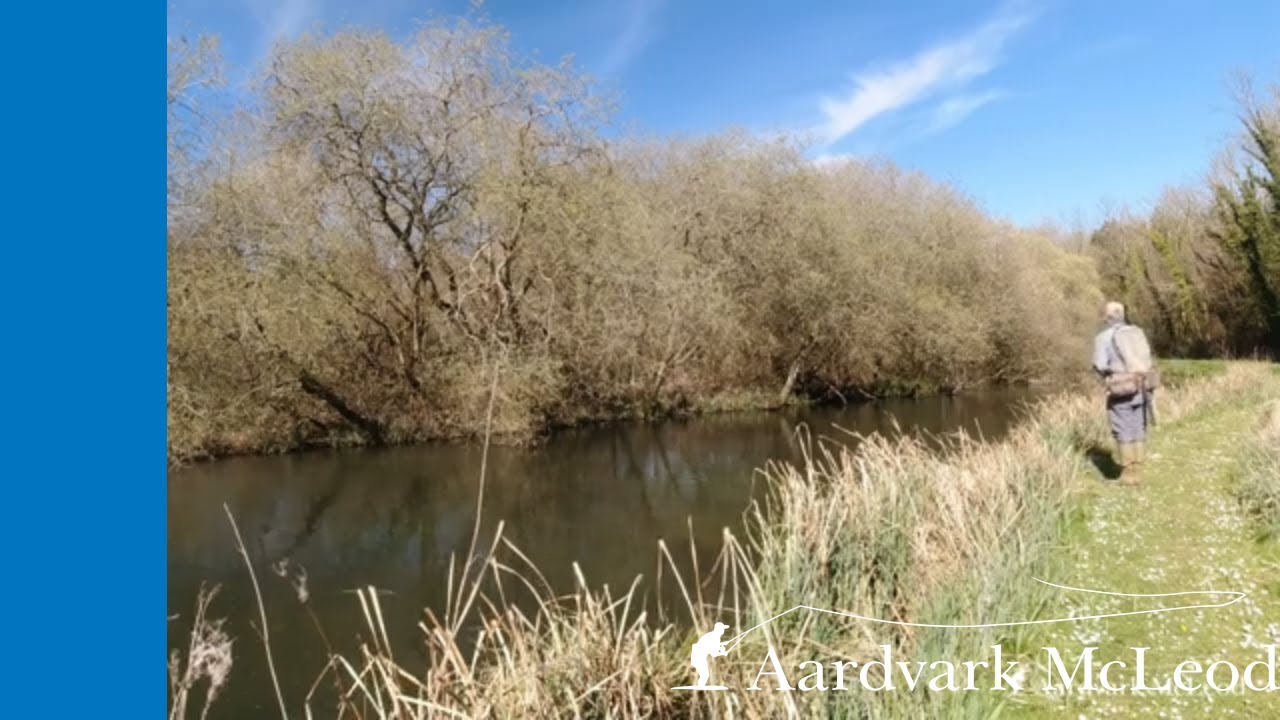 Chalkstream Fly Fishing At Testcombe On The River Test in April
