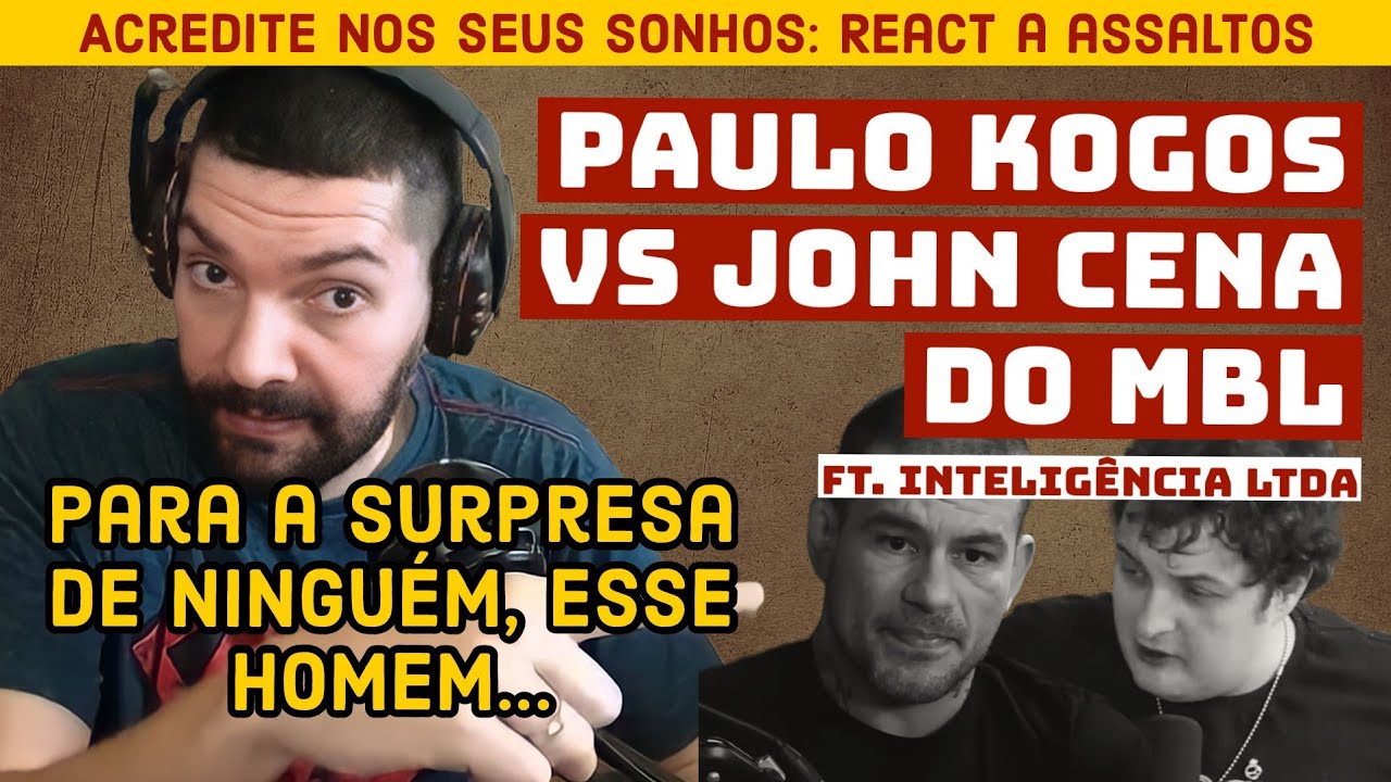 João Carvalho REAGE a Paulo KOGOS vs BRIGADEIRO do MBL no INTELIGÊNCIA LTDA