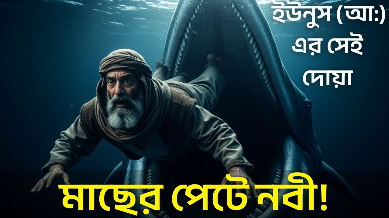 ইউনুস (আঃ)-এর অলৌকিক ঘটনা ও মহাবিচার দিবসের শিক্ষা | Prophet Yunus Story Bangla | Deen'er Golpo