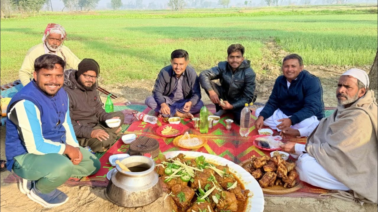 Slow Cooked to Perfection – Bakre ke Paye 😋 | Thandi Subha, Garam Garam Paye — Maze Hi Maze”