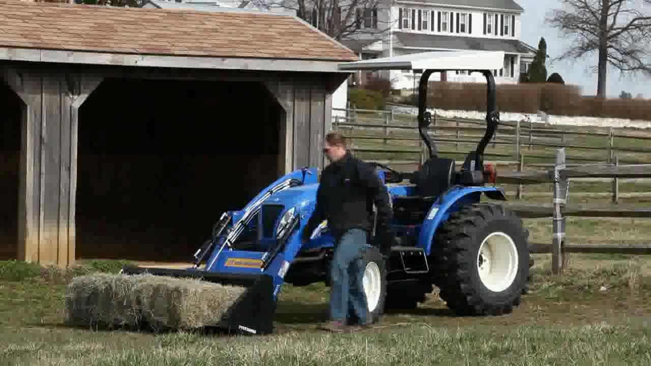 New Holland's new series of Boomer compact tractors