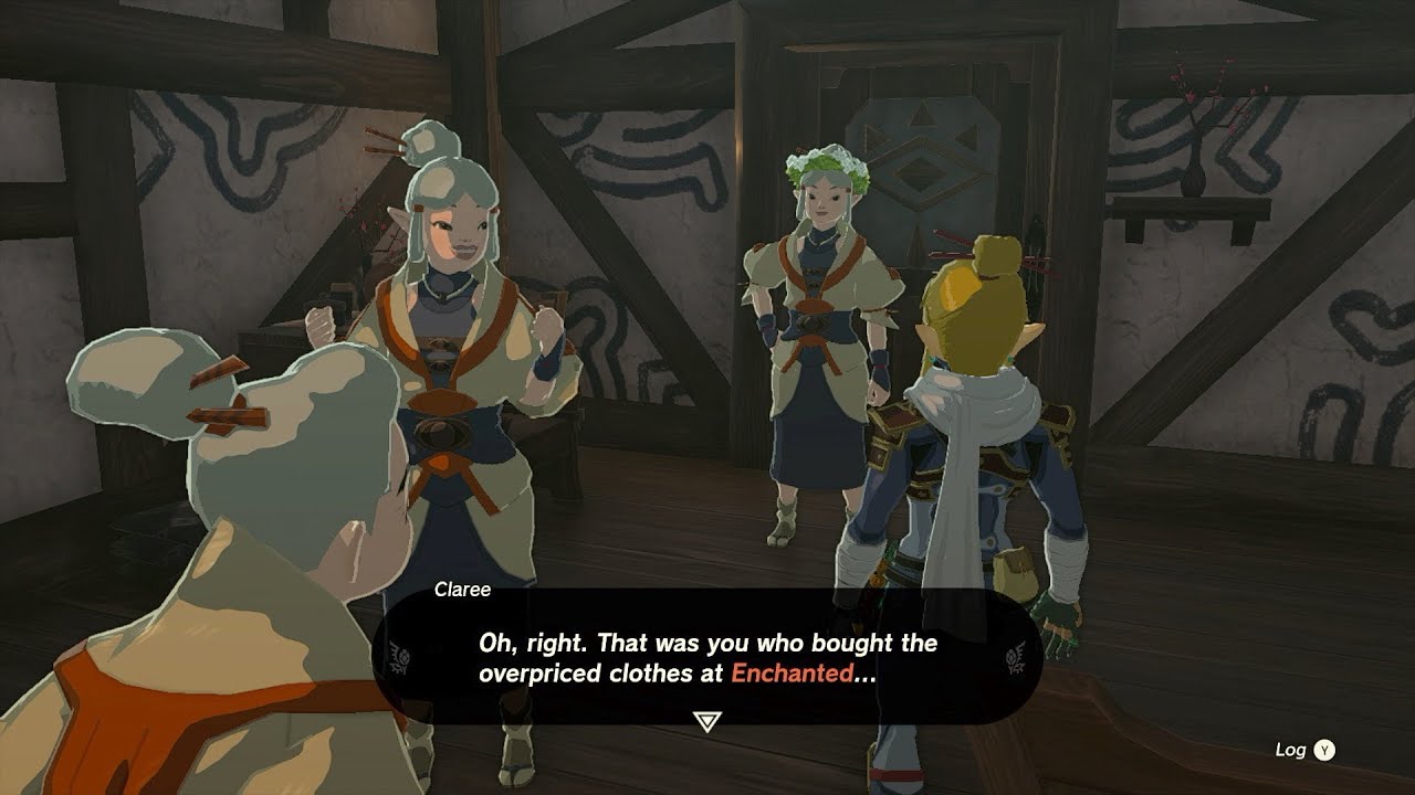 What happens if you buy all the overpriced clothes in Kakariko Village?