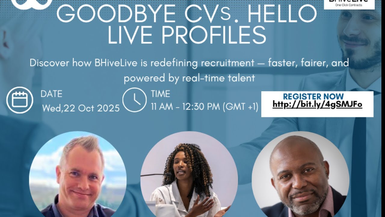 Goodbye CVs. Hello Live Profiles