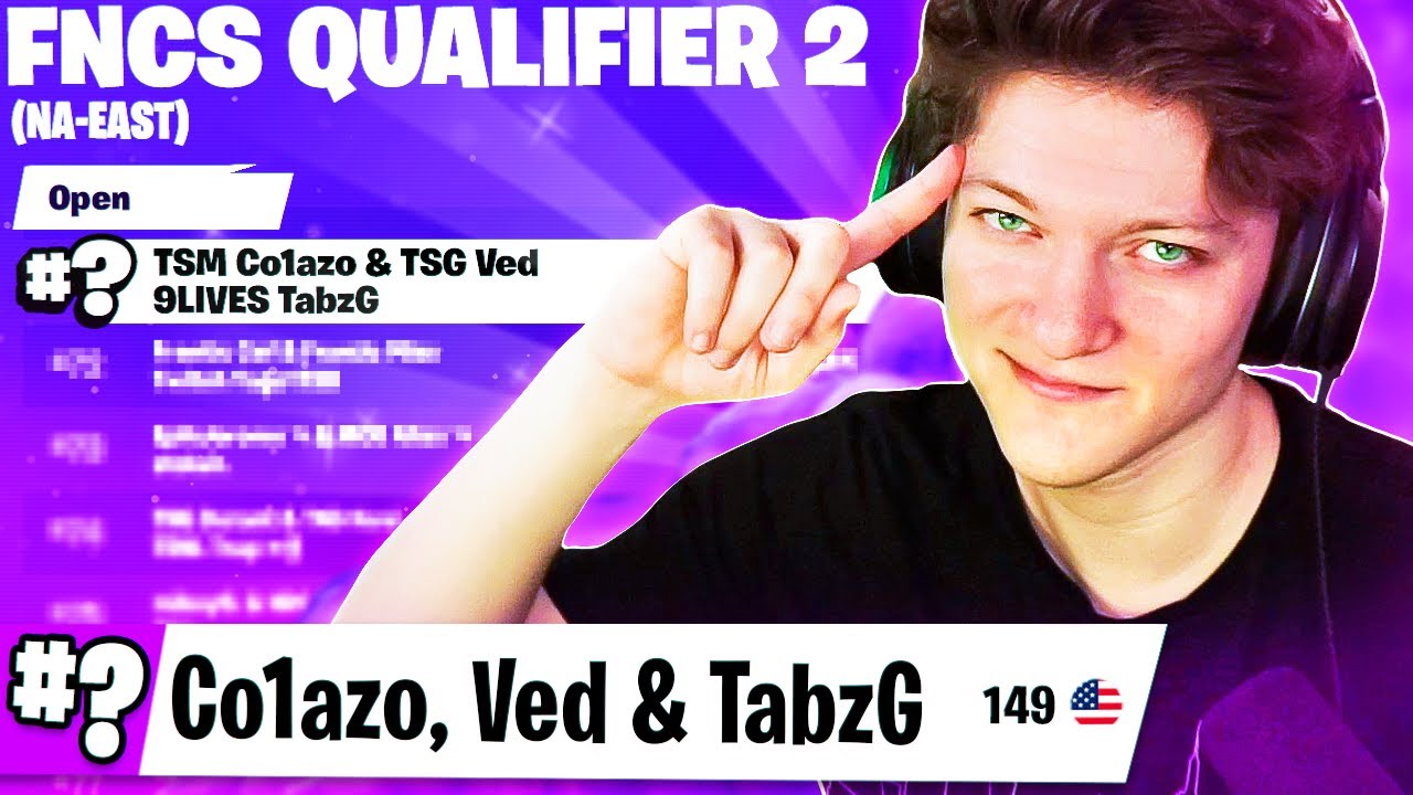 How Co1azo Qualified For FNCS Semi-Finals...🏆 (Fortnite FNCS Opens Highlights)