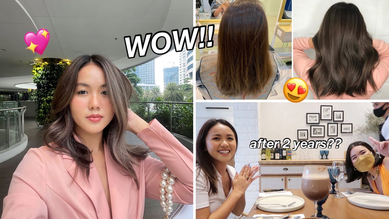 MY HAIR MAKEOVER! full head Japanese balayage + lunch with @Toni Sia (finally!) 💖 | Lovely Geniston