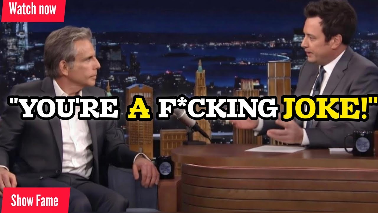 Ben Stiller KICKED OFF Jimmy Fallon’s Show After Heated Clash LIVE | Shocking Late Night Moment