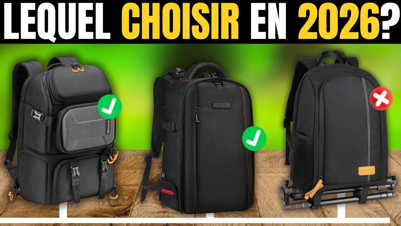 Les Meilleurs Sacs &agrave; Dos pour la Photographie de 2026 [N&rsquo;EN ACHETEZ PAS UN AVANT D&rsquo;AVOIR VU CECI]