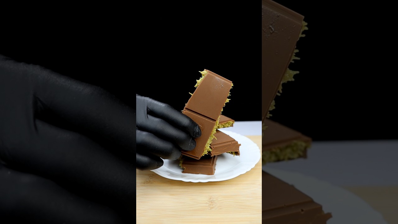 Viral Dubai Chocolate ASMR #shorts #asmrcooking #viral