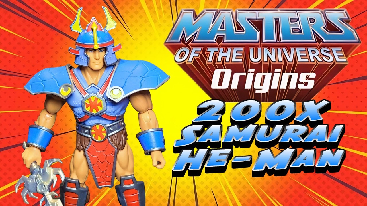 Samurai He-Man - Masters of the Universe Origins 200X Action Figure