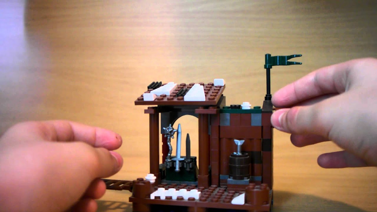 Обзор набора LEGO Хоббит 79013 Погоня в Озером городе