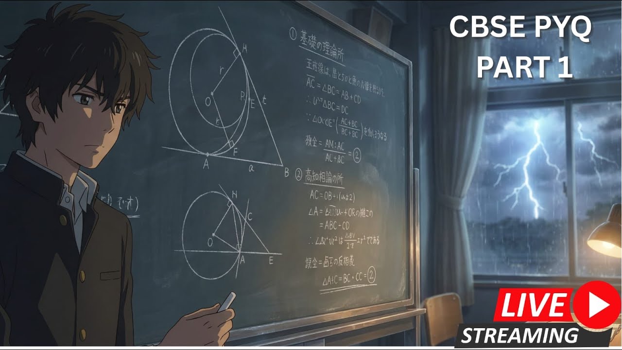 Class 10 Maths |Chapter 10 CIRCLE |CBSE PYQ part 1| By Parth