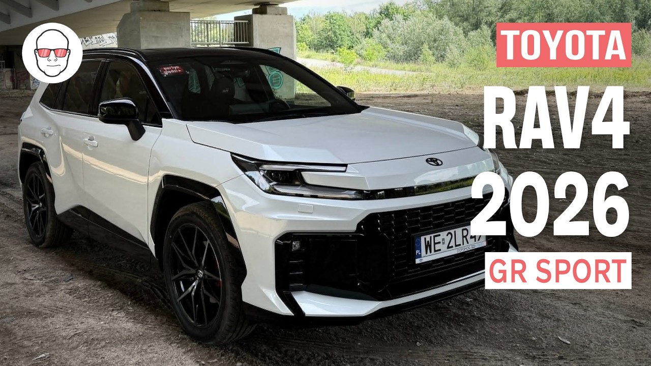 Toyota RAV4 2026 Hybrid GR Sport w Polsce test PL Pertyn Ględzi