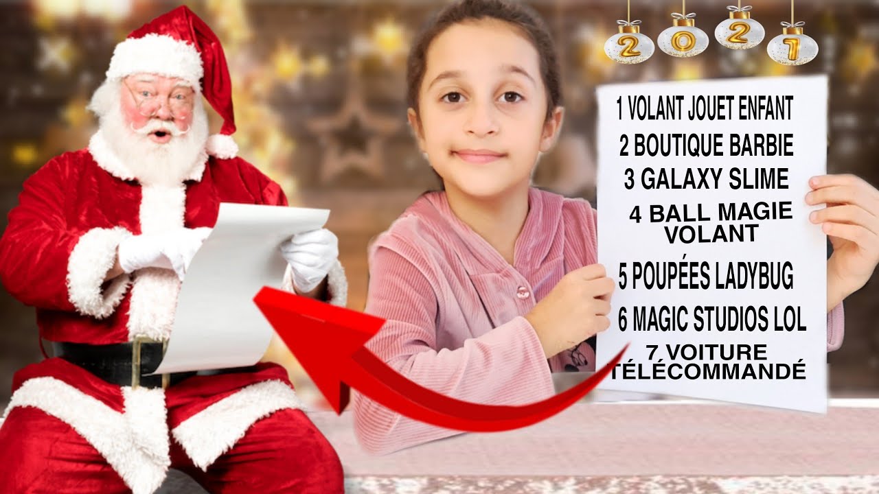 ma liste de No&euml;l je les ai envoy&eacute;es au P&egrave;re No&euml;l ! my Christmas list I sent them to Santa Claus