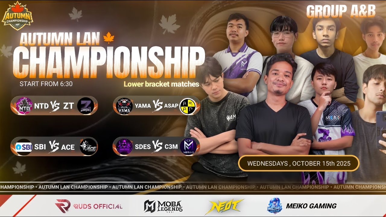 Autumn LAN Championship | group A & B Lower brackets