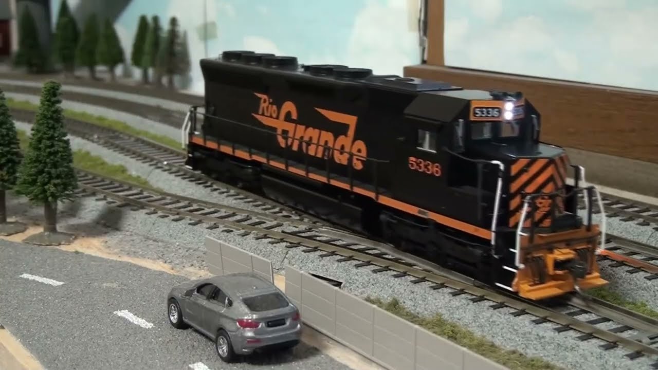 KATO SD45 Rio Grande/SOUNDTRAXX TSUNAMI 2