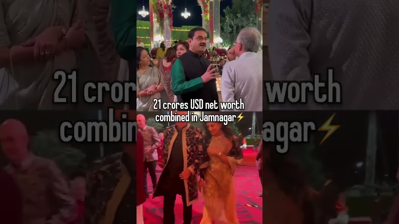 All Billionaire are united at anant ambani pre wedding ceremony 🤑
