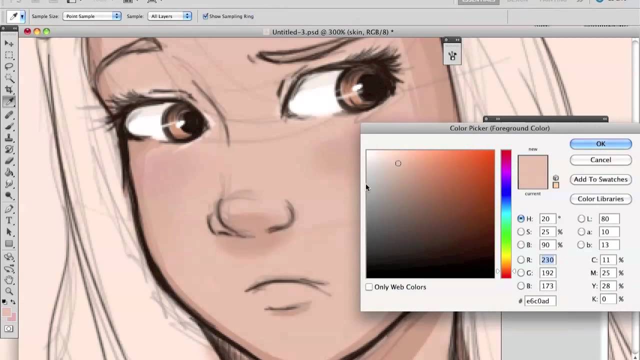 Digital Speed Painting ♡ - Flawlessbieber (Tumblr)