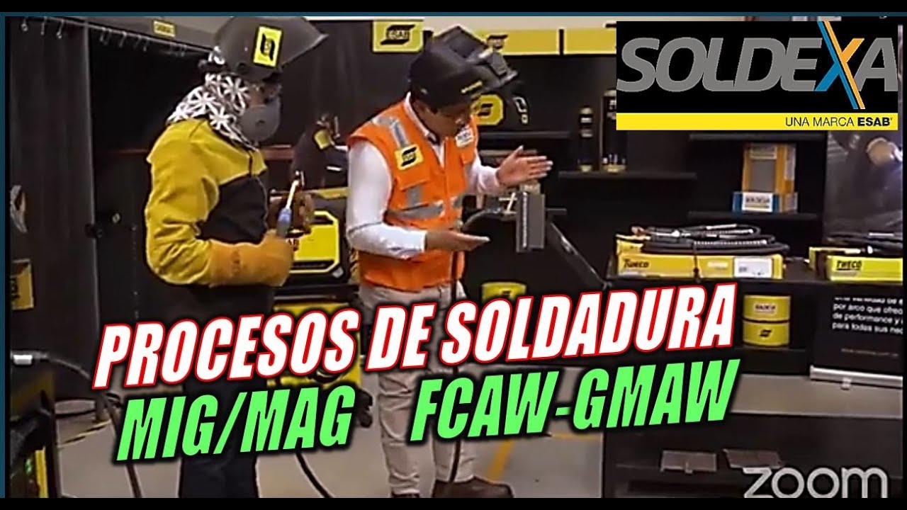 PROCESO FCAW - GMAW. MIG/MAG TIPS DE SOLDADURA. CURSO CTSOL SOLDEXA PERU
