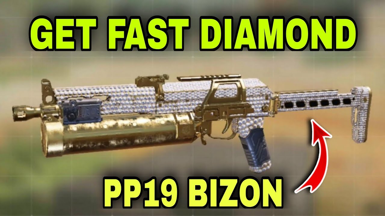 How To Get Fast Diamond Camo PP19 Bizon Gun - Best Attachment Guide Get Get Diamond Skin