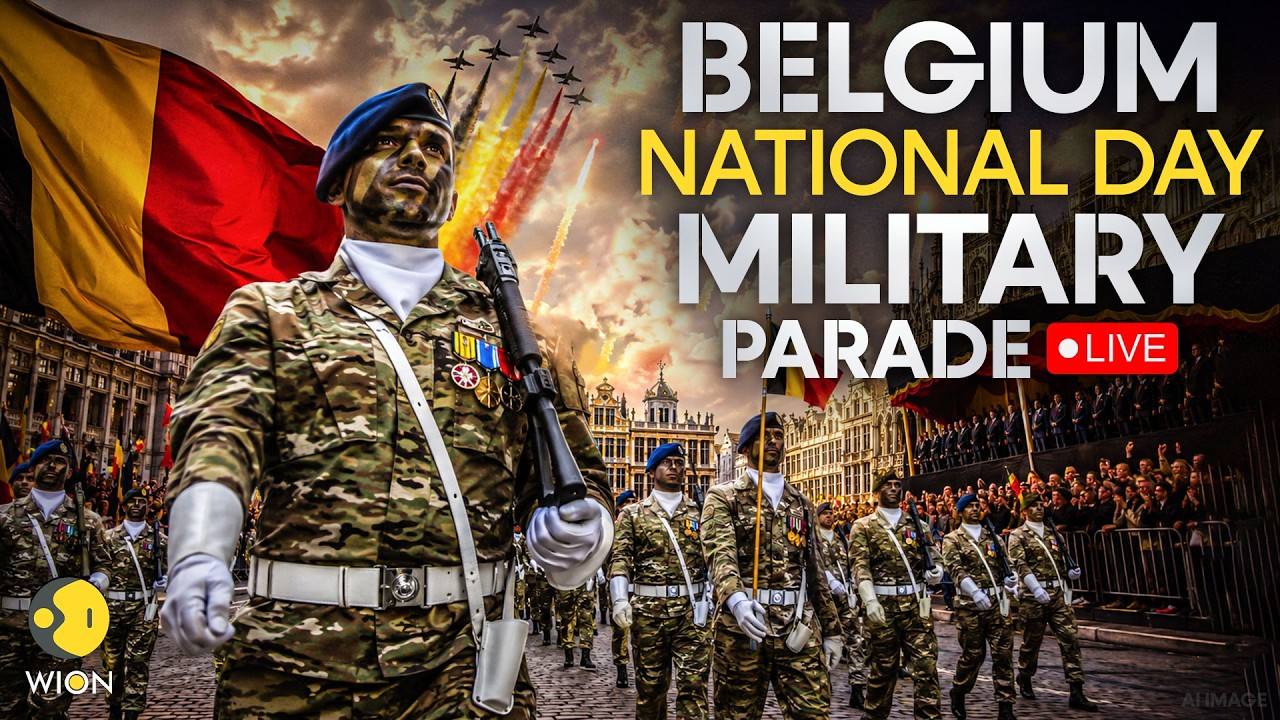 Belgium National Day LIVE | Grand Military Parade, Royal Celebrations In Brussels | WION