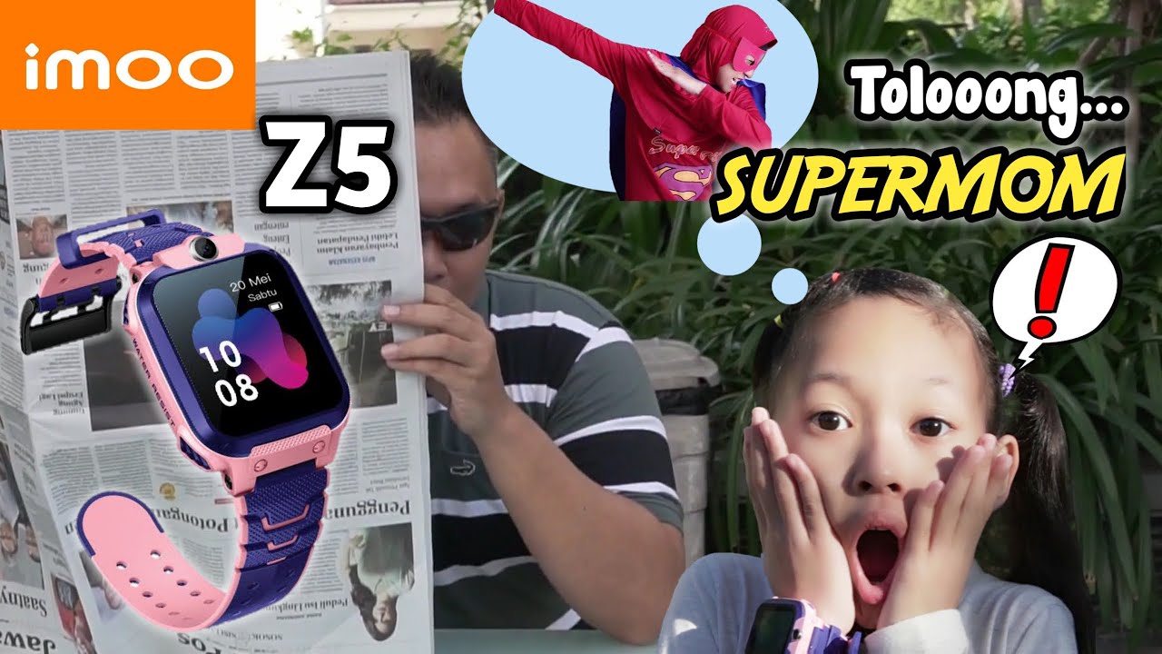 Lucu Banget!!! SuperMom dan imoo Watch Phone Z5 - Video AQILLA Kecil 😄﻿Drama Parodi | Aqilla's Diary